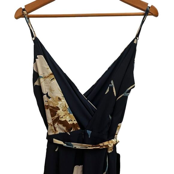 Revolve Superdown Dina Floral Adjustable Strap Lightweight Maxi Dress Size Small - Picture 7 of 12